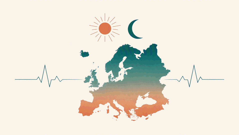 Heat-related mortality in Europe illustration
