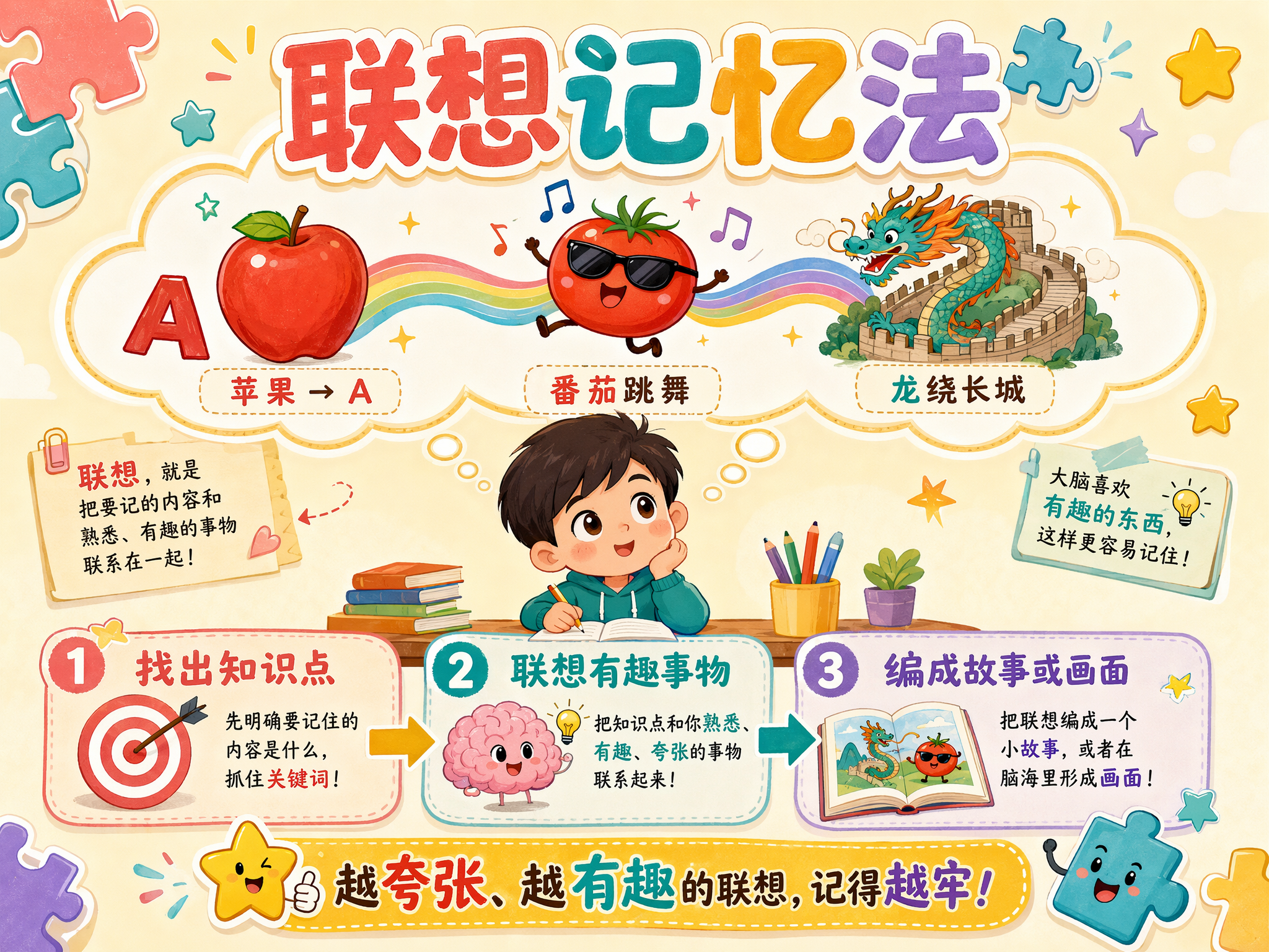 联想记忆法