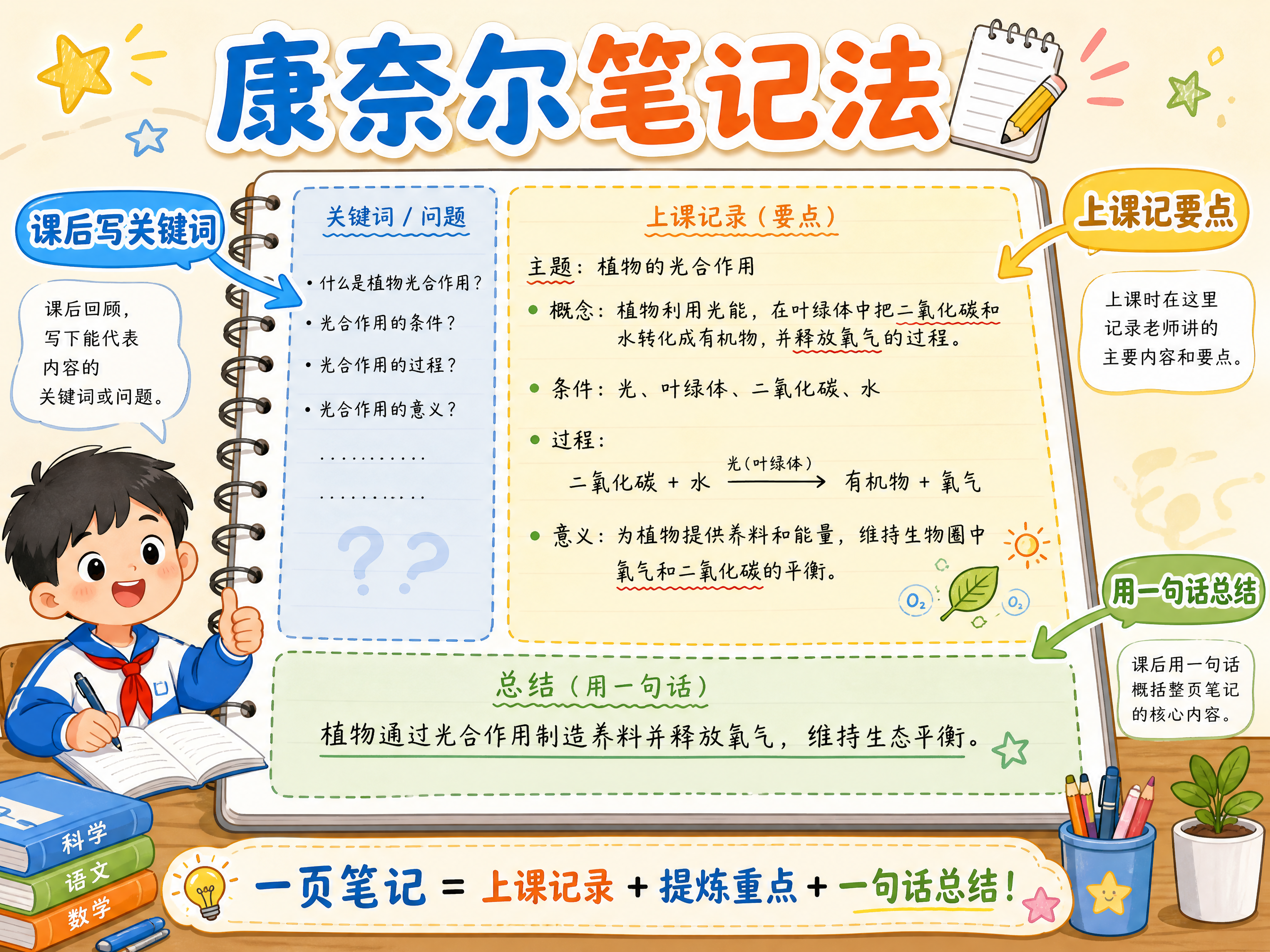 康奈尔笔记法