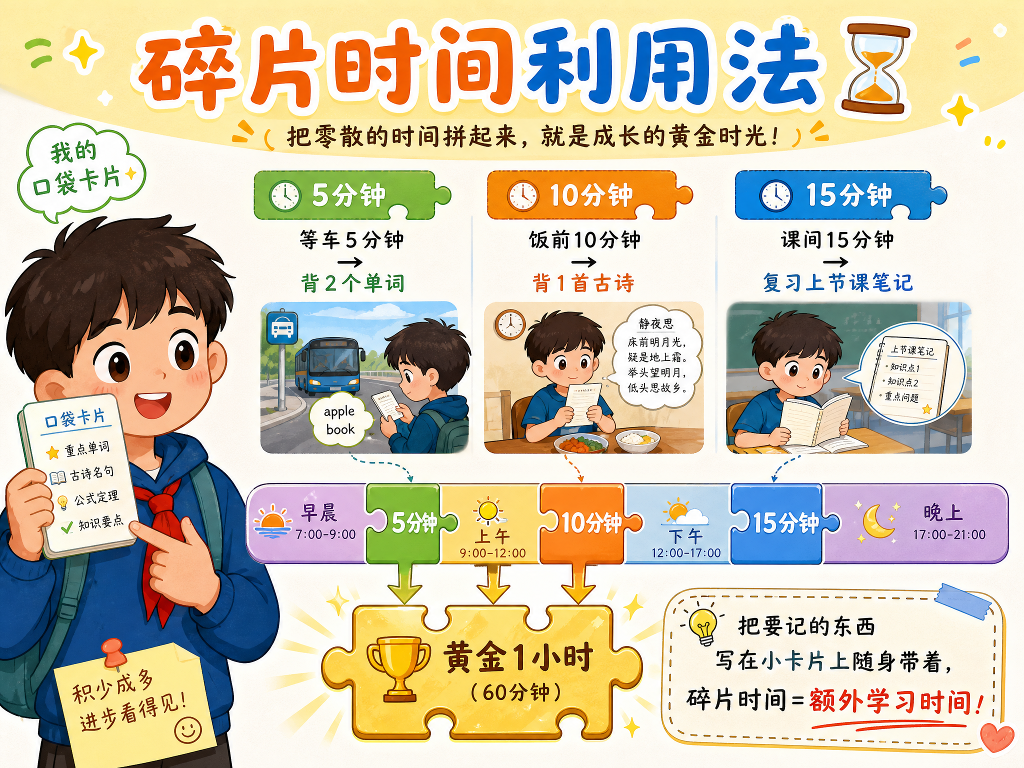 碎片时间利用法