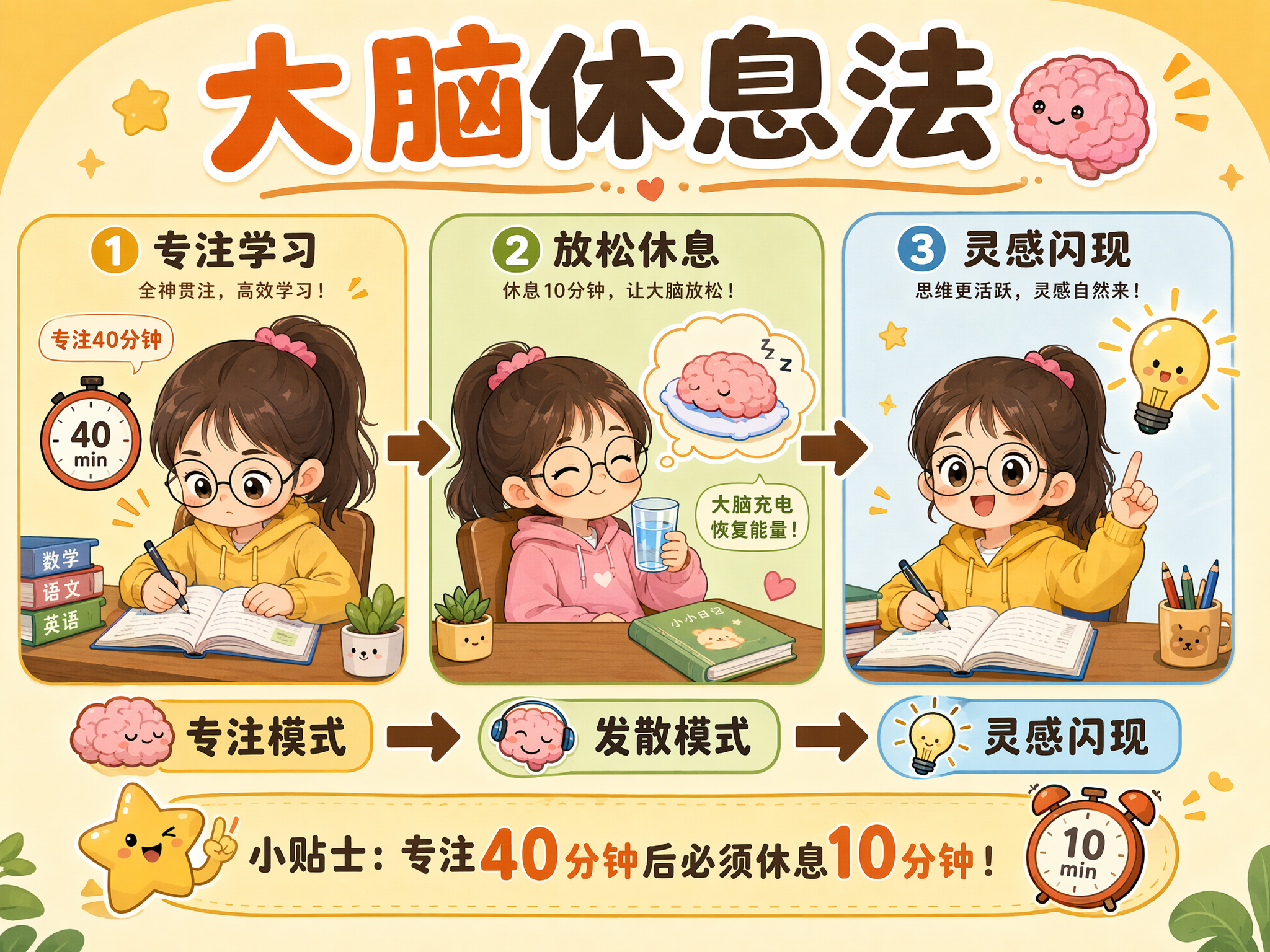 大脑休息法