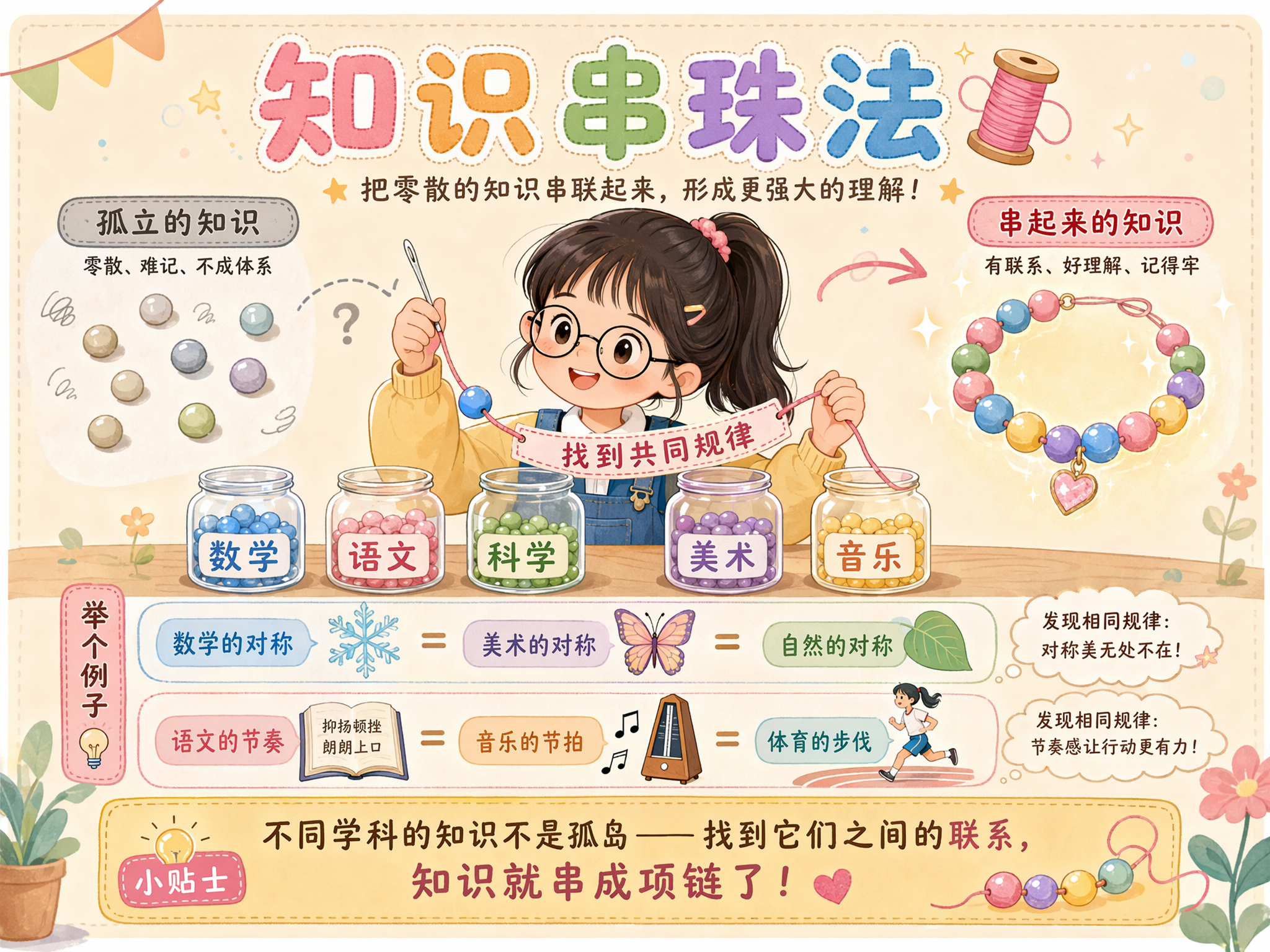 知识串珠法